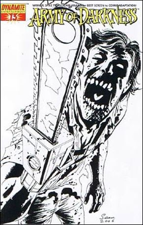 Army of Darkness (2006) issue 13-G Sean Philips Black and White Cover