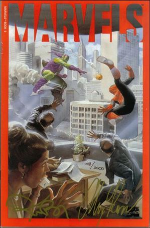 Marvels (1994) issue 0-B Dynamic Forces Signed by Busiek & Ross 1/3000