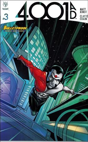 4001 A.D. issue 3-I Joe Eisma Bulletproof Comics Cover 1/500