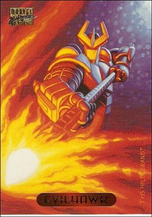 1994 Marvel Masterpieces (Base Set) card 35 Evilhawk