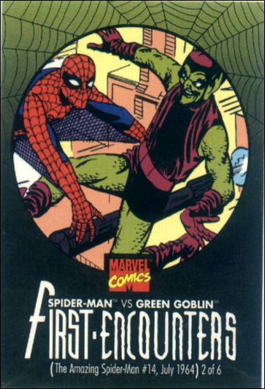 Spider-Man: Kool-Aid First Encounters   card 2 Spider-Man vs Green Goblin 