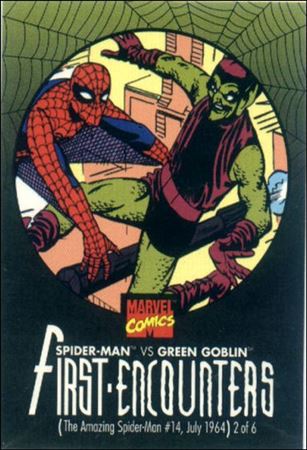 Spider-Man: Kool-Aid First Encounters   card 2 Spider-Man vs Green Goblin 