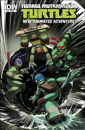Teenage Mutant Ninja Turtles New Animated Adventures issue 15-B s-bis 1:10 Cover