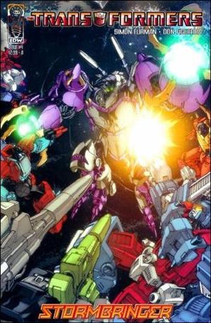 Transformers: Stormbringer issue 4 Don Figueroa Standard Wraparound Cover