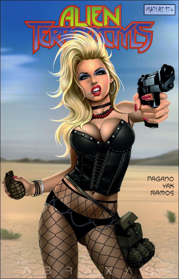 Alien Terrodactyls issue 1-D Keith Garvey Cover