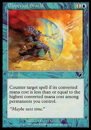 Magic the Gathering: Scourge (Base Set) card 33 Dispersal Shield