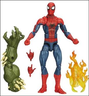 Marvel Legends Infinite: Spider-Man (Green Goblin Series) figure 5-B Amazing Spider-Man (Movie) Loose