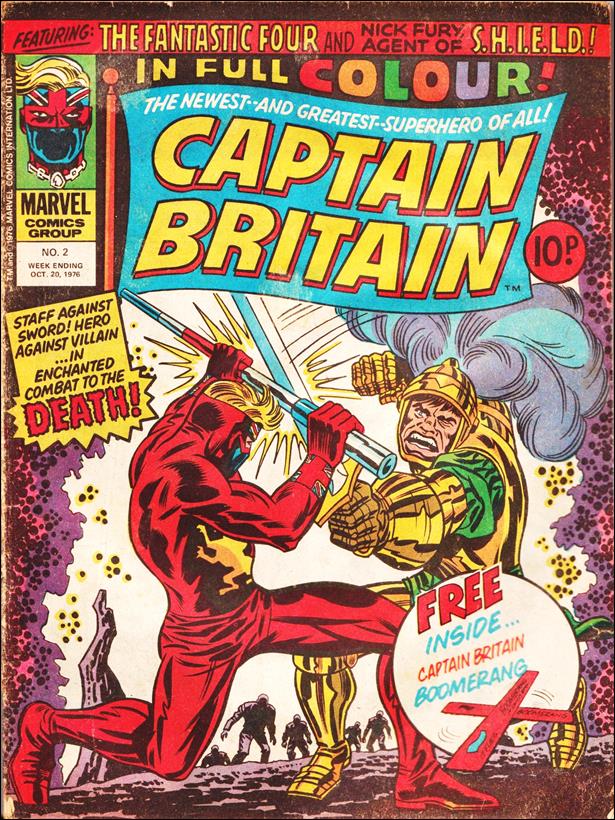 Captain Britain (UK) (1976) issue 2