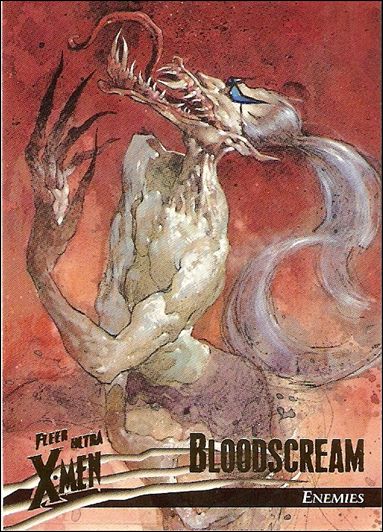 1996 Fleer Ultra X-Men: Wolverine (Base Set) card 65 Bloodscream