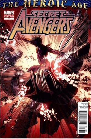 Secret Avengers (2010) issue 3-C Mike Deodato Jr. Cover (2nd printing)