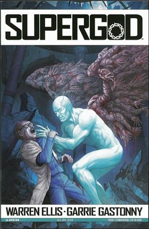 Warren Ellis' Supergod issue 2-E Convention Cover