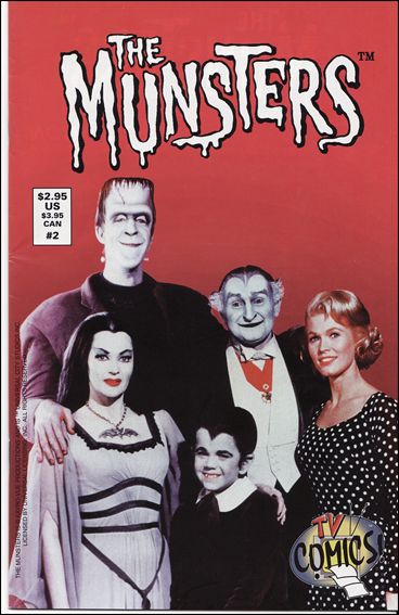 Munsters (1997) issue 2 Red Background Photo Cover