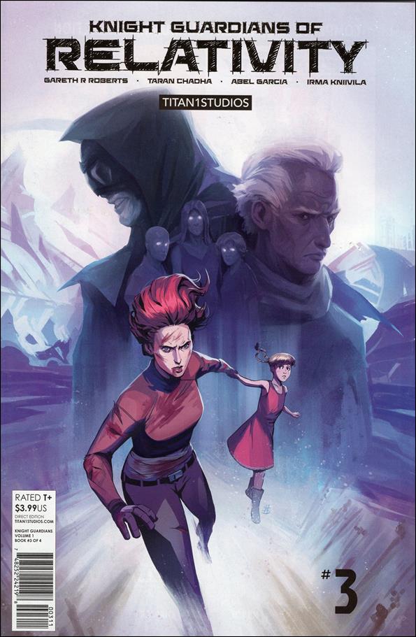 Knight Guardians of Relativity issue 3 Gabe Sapienza Cover
