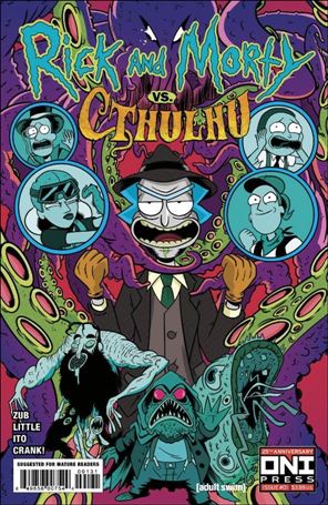 Rick and Morty vs Cthulhu issue 1-C Marc Ellerby Cover