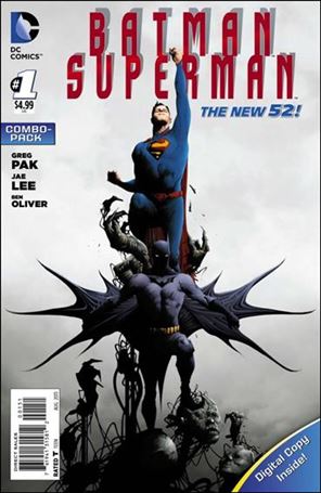 Batman/Superman (2013) issue 1-B Polybagged Jae Lee Cover Combo Pack