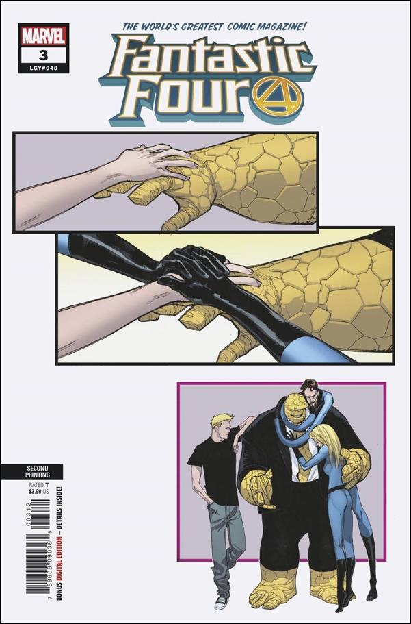 Fantastic Four (2018) issue 3-G Sara Pichelli Cover (2nd Printing)