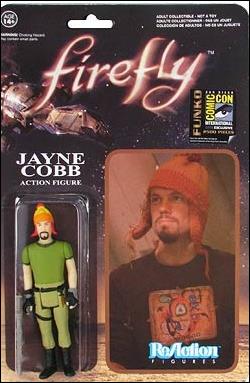 ReAction: Firefly figure 2-B San Diego Comic-Con Jayne Cobb w/Hat 1/2500