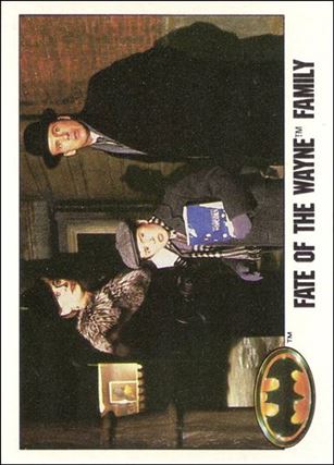 Batman: Series 1 (Base Set) card 95 Fate of the Wayne Family