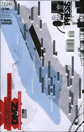 DMZ issue 72-B Brian Wood Cover