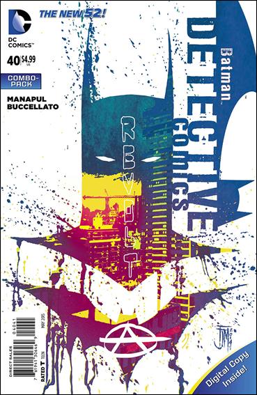 Detective Comics (2011) issue 40-C Unbagged Francis Manapul Cover Combo Pack