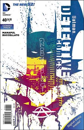 Detective Comics (2011) issue 40-C Unbagged Francis Manapul Cover Combo Pack
