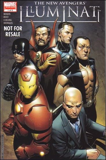 New Avengers: Illuminati (2007) issue 1-B Doctor Strange DVD Insert