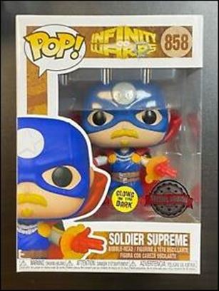 POP! Marvel figure 858-B Soldier Supreme