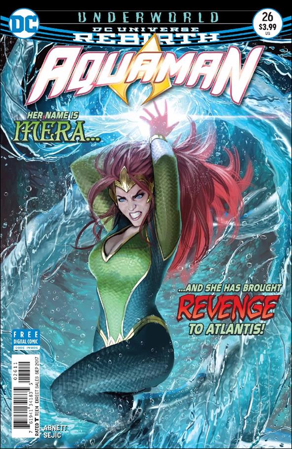 Aquaman (2016) issue 26 Stjepan Sejic Cover