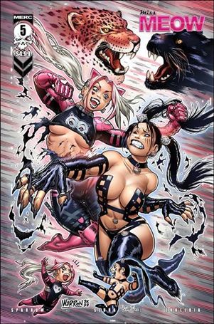 Miss Meow (2022) issue 5-G Adam Warren 2nd Printing Cover
