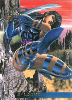 Marvel Annual Flair '95 (Base Set) card 3 Psylocke