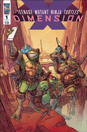 Teenage Mutant Ninja Turtles: Dimension X issue 1-B Pablo Tunica Cover