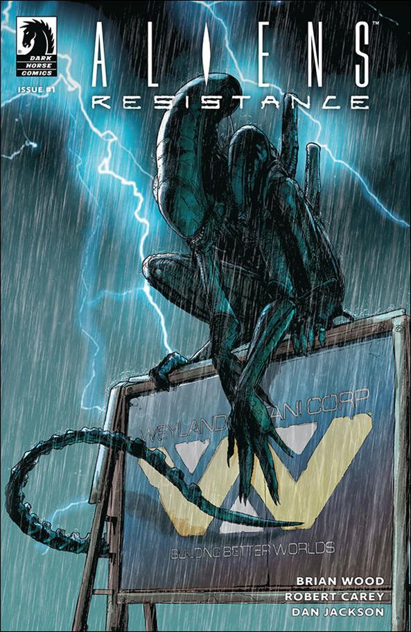 Aliens: Resistance issue 1-B Tristan Jones Cover