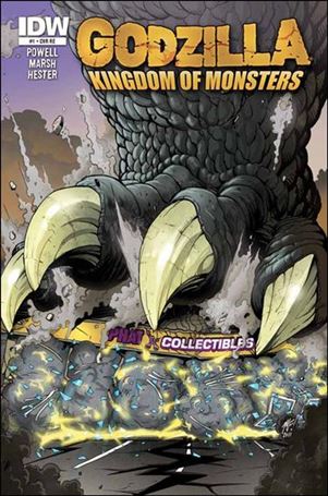 Godzilla: Kingdom of Monsters issue 1-OA Phat Collectibles Cover 1/500
