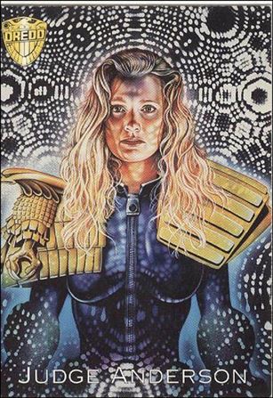 Judge Dredd: The Epics (Promo) card 2-B Judge Anderson (Thin Lettering)
