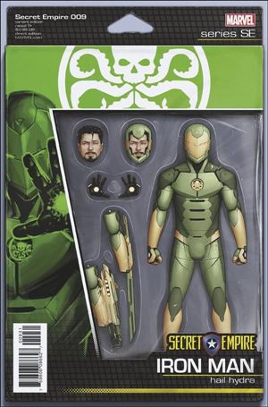 Secret Empire issue 9-B John Tyler Christopher Action Figure Cover