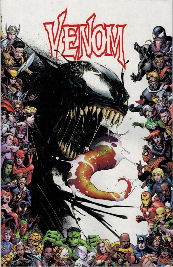 Venom (2018) issue 17-C Lee Garbett Marvel 80th Frame Cover