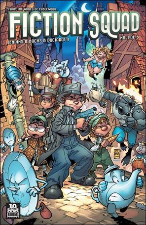 Fiction Squad issue 4 Ramon Bachs Cover