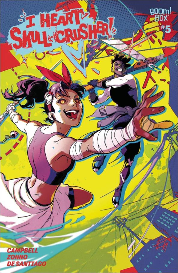 I Heart Skull-Crusher issue 5-B Toni Infante Cover