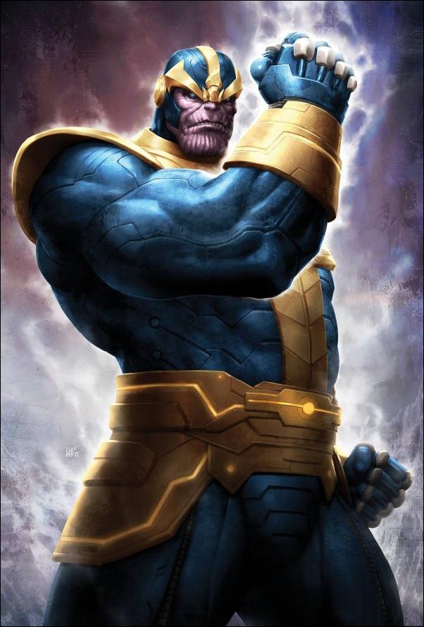 Thanos (2023) issue 1-F Kendrick Lim 1:100 Virgin Cover