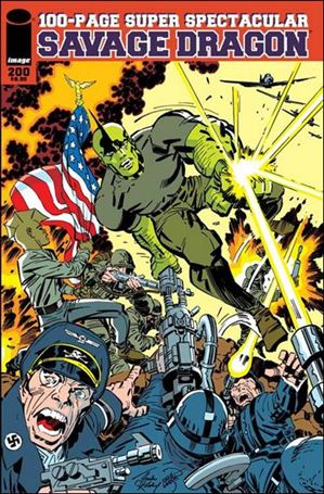 Savage Dragon (1993) issue 200-B Jack Kirby & Erik Larsen Cover