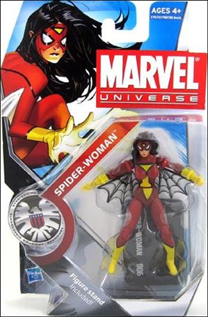 Marvel Universe (Series 3) figure 006 Spider-Woman (Jessica Drew)