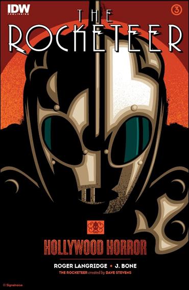 Rocketeer: Hollywood Horror issue 3-C James White Strange Adventures Cover