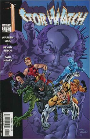 StormWatch (1997) issue 5 Team Cover