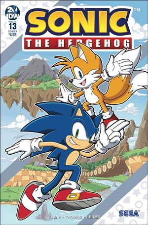 Sonic the Hedgehog (2018) issue 13-B Kieran Gates Cover