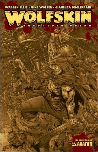 Wolfskin: Hundredth Dream issue 6-E Bronze & Blood 1:3 Cover