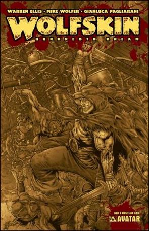 Wolfskin: Hundredth Dream issue 6-E Bronze & Blood 1:3 Cover