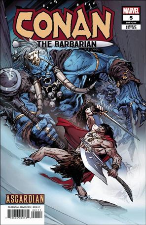 Conan the Barbarian (2019) issue 5-B Butch Guice Asgardian Cover