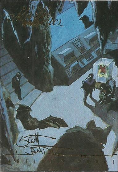 Batman Master Series (Artist Proof Parallel Base Set) card 26 The Cave