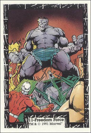 Incredible Hulk (Base Set) card 11 Freedom Force