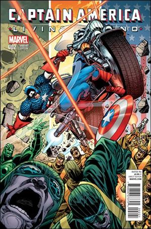 Captain America: Living Legend issue 2-B Walt Simonson 1:25 Cover